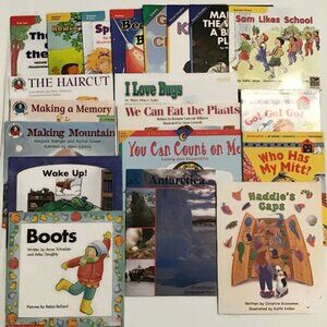 20 Classroom Readers Lot Homeschool Books Early Emergent Scholastic McGraw Hill